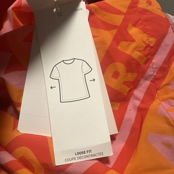 Farm Rio x Adidas XS Myshelter Windbreaker Long Jacket Soccer Brazil Pink Red - Picture 6 of 15